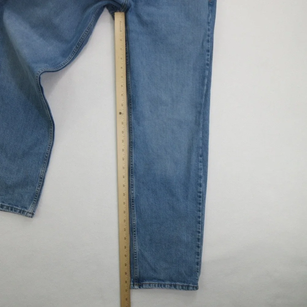 Levis Mens 550 Jeans Size 31 Blue Relaxed Fit Denim Stretch